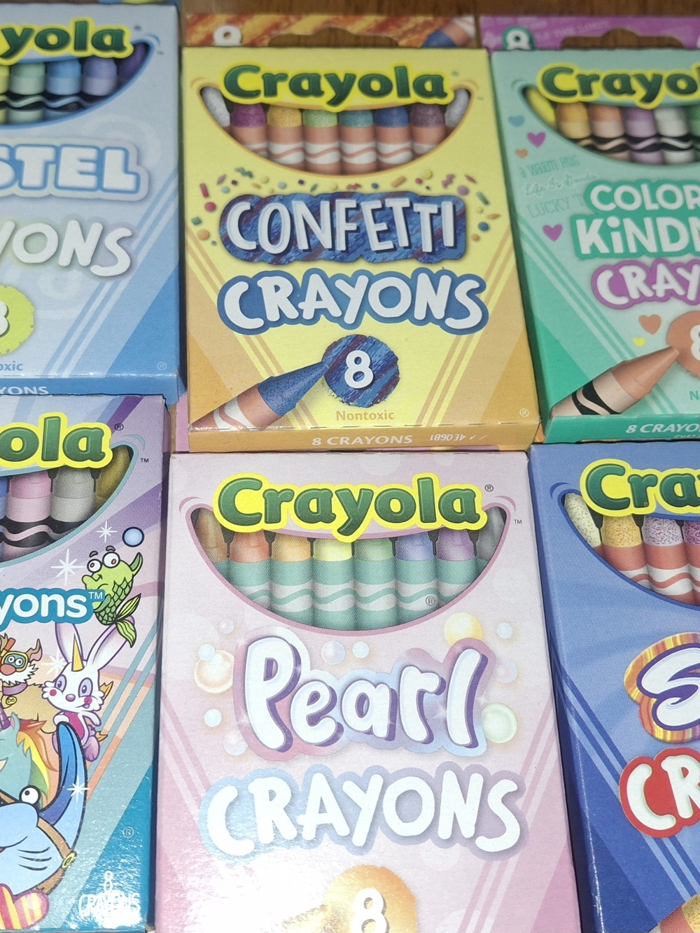 Crayola Pearl Crayons - Pastel Pink Set